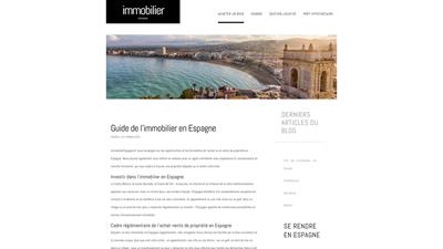 immobilier Espagne