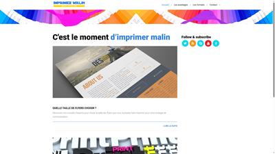 imprimez malin