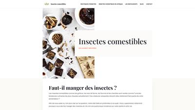 Manger des insectes