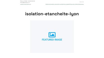 Travaux d'isolation de toit à Lyon