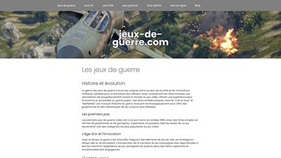 jeux de guerre