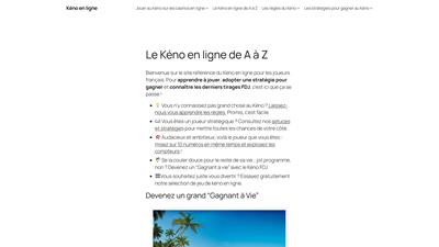 jouer au keno en ligne