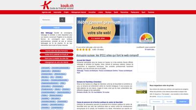 Annuaire internet romand - Kouik