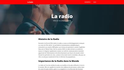 la radio