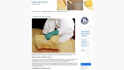 infos sur la laine de verre