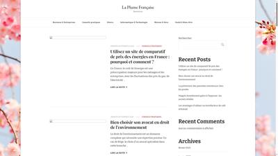 Laplume-francaise.com : blog d’actualités gratuites