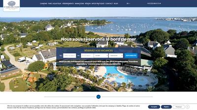 Camping Le Cabellou Plage, le meilleur camping au bord de la mer