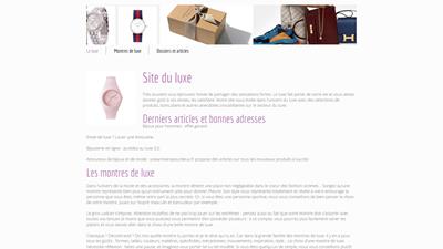 le luxe