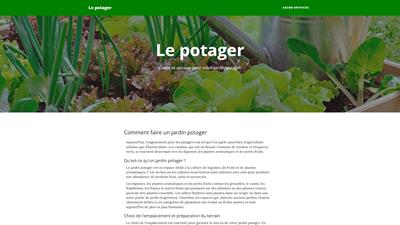 le potager
