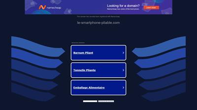 Smartphone pliable