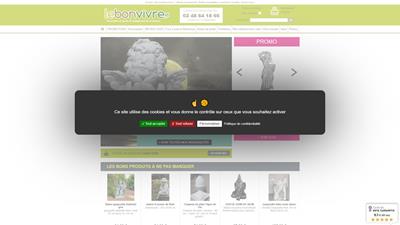 Le Bon Vivre : statue ange