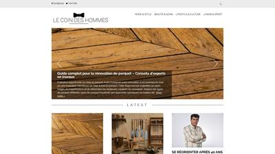 Le coin des hommes, blog mode et lifestyle homme