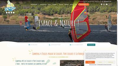 Camping 3 étoiles dans l'Aude