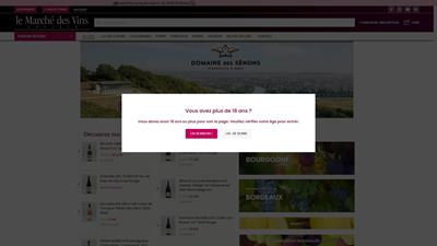 La boutique de vente en ligne de vins