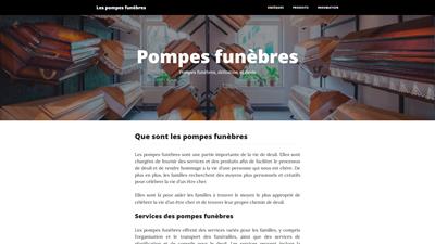 les pompes funebres