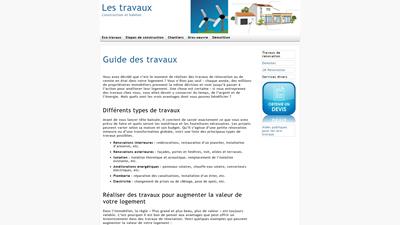les travaux