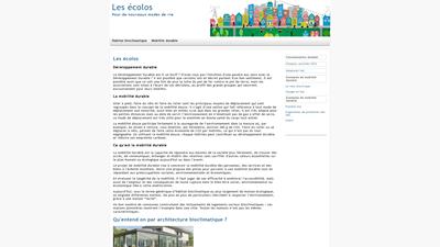 les écolos