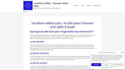 louer une salle