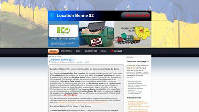 Location benne 92