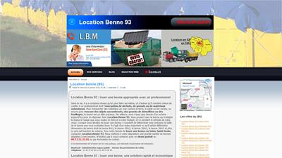 Location benne 93