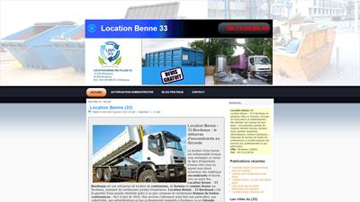 Location benne 33