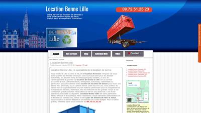 Location benne 59 