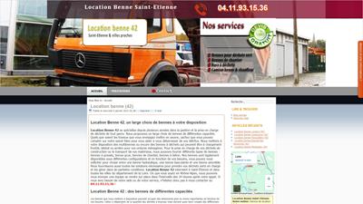 Location benne 42