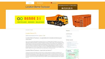 Location benne Toulouse