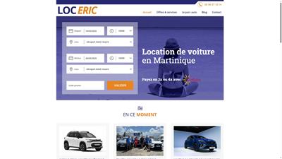Location voiture Martinique - LOC ERIC