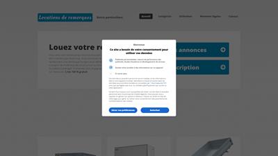 Louer sa remorque