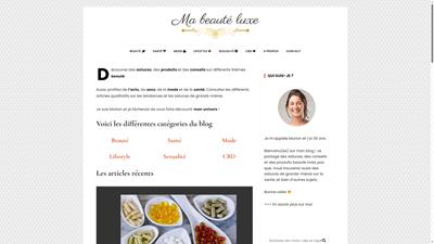 Ma beauté luxe