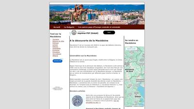 infos sur la Macedoine