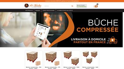 Buche compressé Mademoiselle Buche: Solution écologique