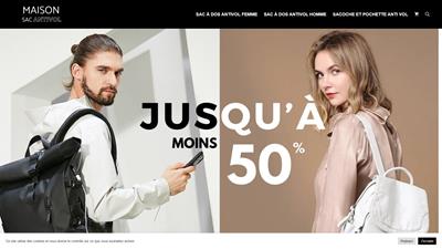 Sécurité et Style : L'Engagement de Maison Sac Antivol