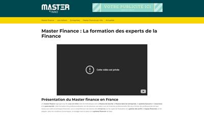 Master Finance Evry