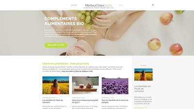 Guide des compléments alimentaires bio