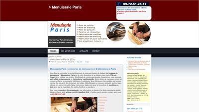 Menuiserie Paris