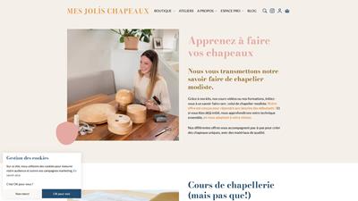 Cours de confection de chapeaux, ateliers et formation de chapeaux 