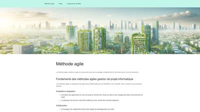 la méthode agile