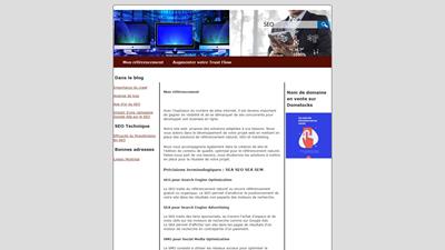 mon referencement