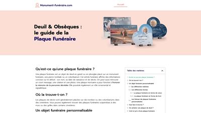 Monuments funéraires