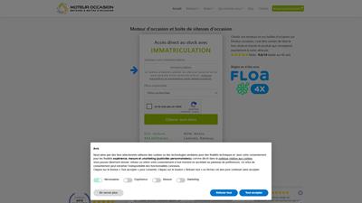 Magasin de moteur d'occasion