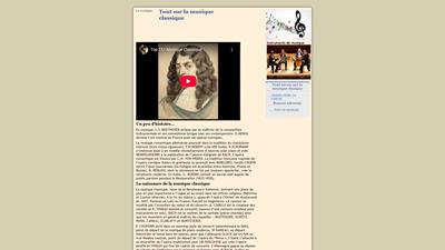tout sur la musique classique