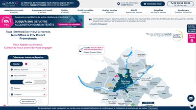Prix au m2 des logements neufs à Nantes