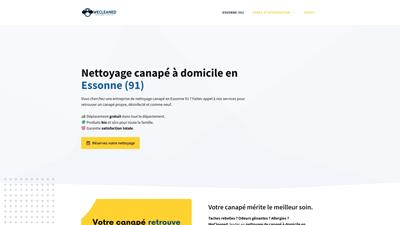 Nettoyage canapé 91