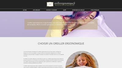 Oreiller ergonomique