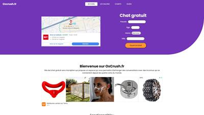Tu veux ton crush ? Viens sur le tchat Oxcrush !