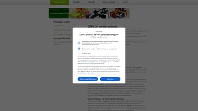 panier cadeau