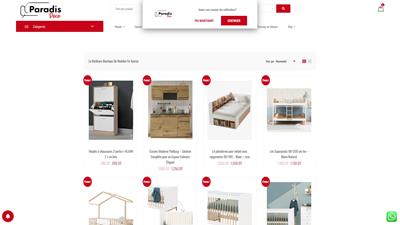 Paradis déco : site de vente meuble en tunisie