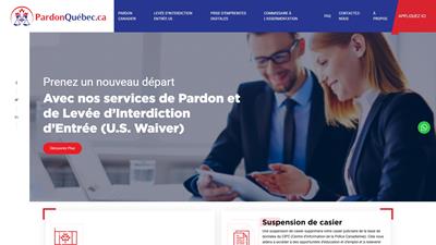 Services de pardon canadien et de levée d’interdiction d’entrée aux États-Unis